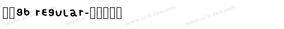 箴言GB regular字体转换